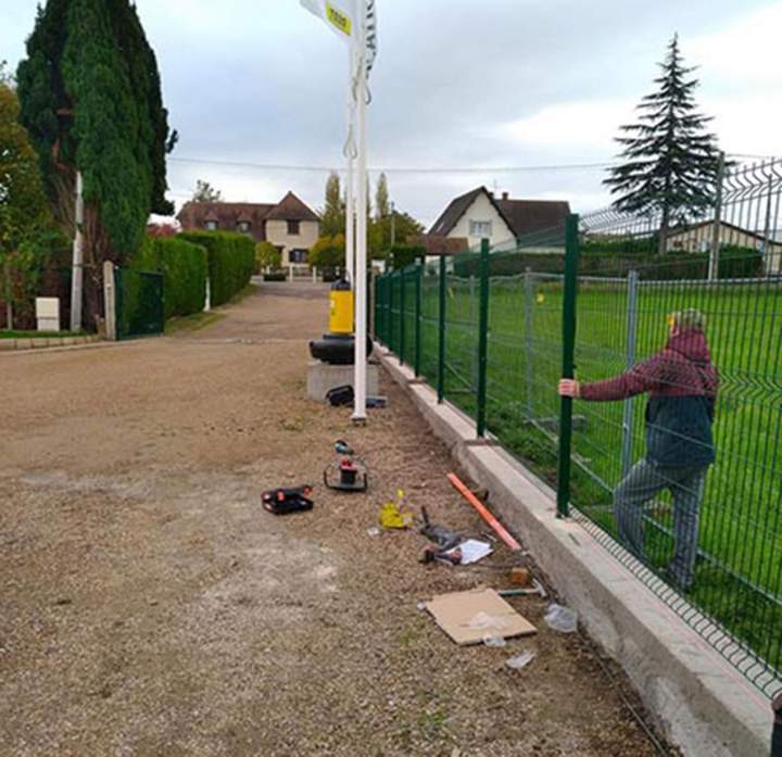 Installation grillage Eure