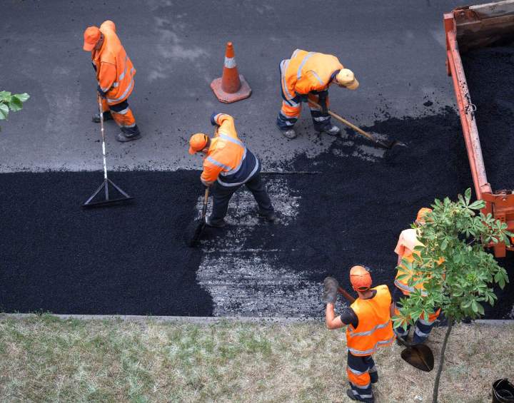 Pose d’enrobé Eure