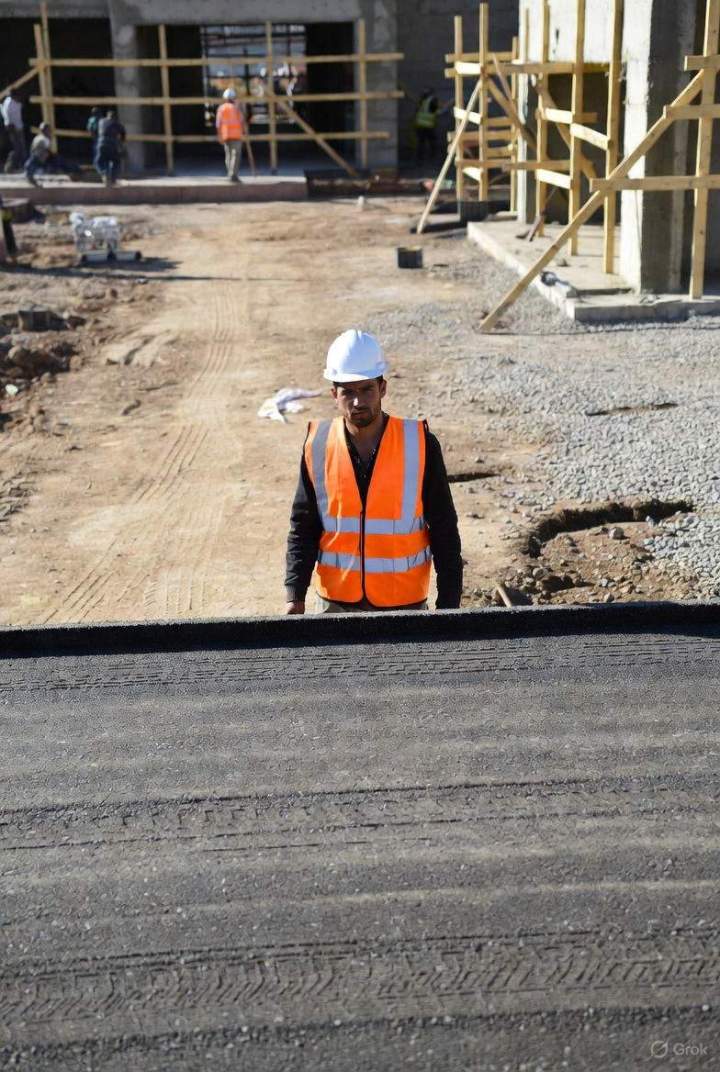 Pose d’enrobé, Montivilliers