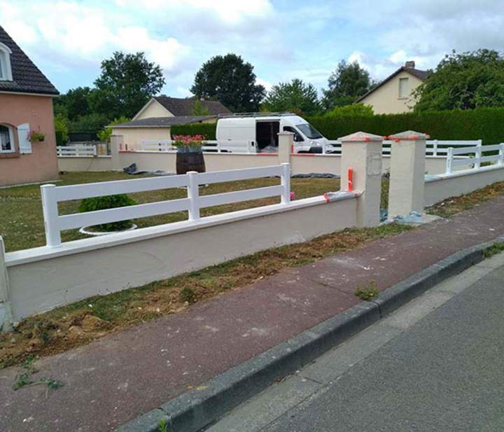 Pose de clôture Eure